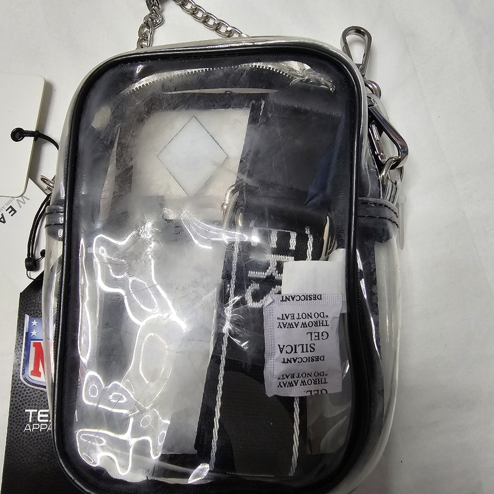 Green Bay Packers WEAR by Erin Andrews Clear Stadium Crossbody Bag - Picture 2 of 4